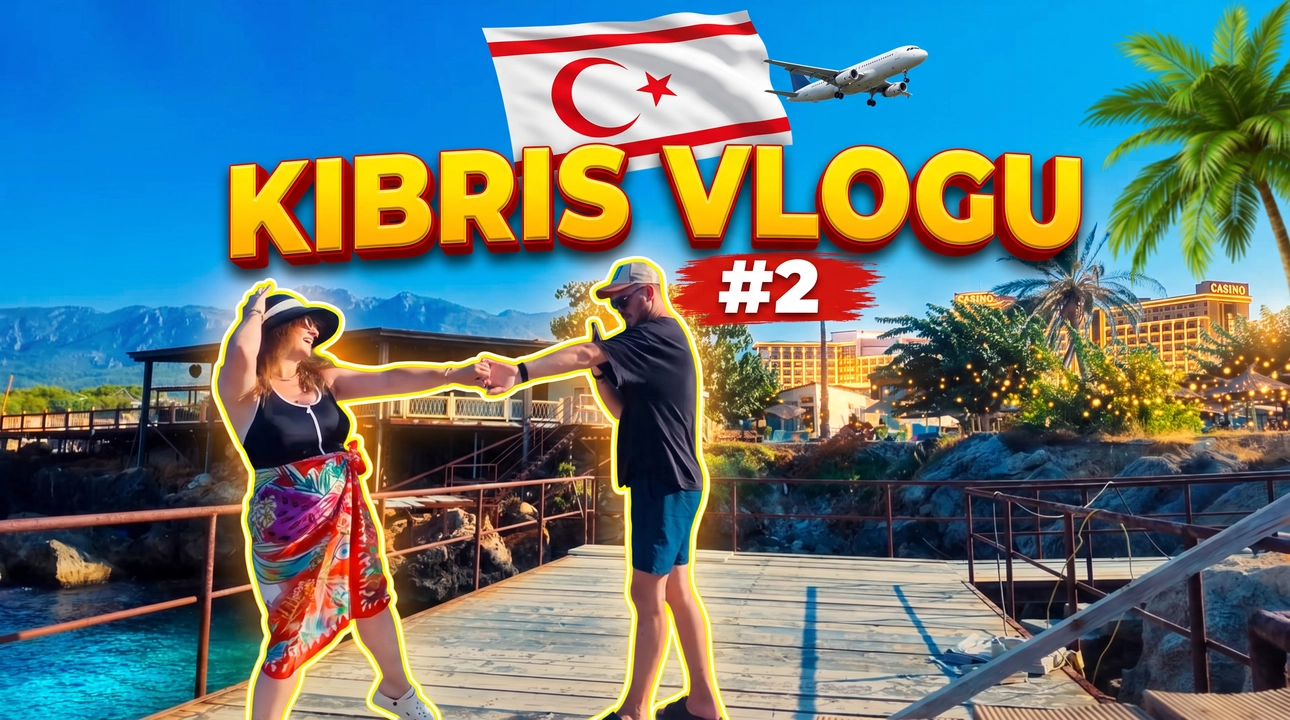 📍 Kıbrıs Gezi Rehberi: Alsancak Golden Bay Beach & Girne Antik Limanı Gece Rotası