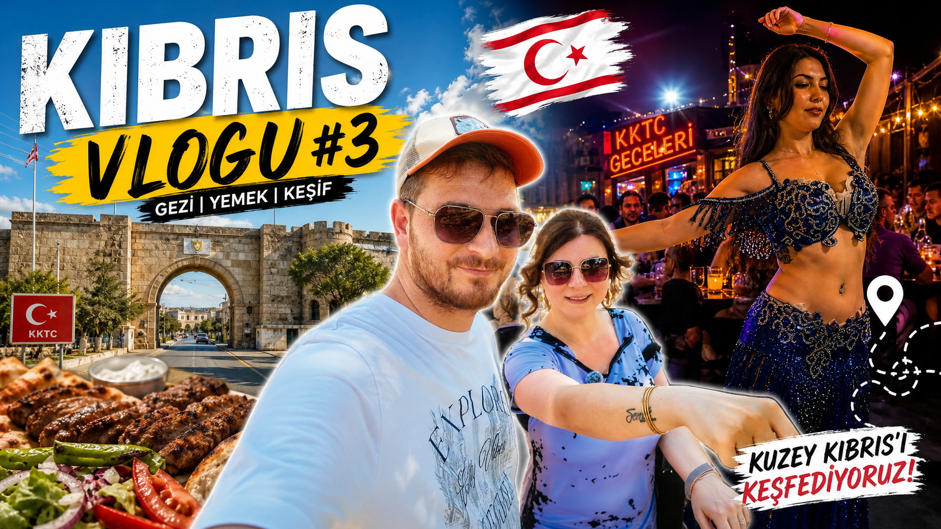 LEFKOŞA SURLARİÇİ VE GİRNE GEZİ REHBERİ: KIBRIS'TA BİR GÜNDE NERELER GEZİLİR? 🕌🗺️